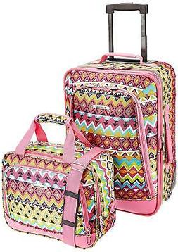 Set Girls 9" Carry-on Upright Flight Tote Bag Pink