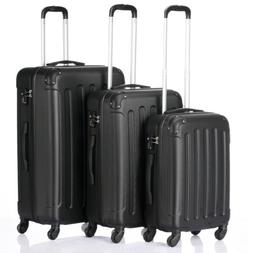 Set Bag Abs Trolley Carry On Suitcase W/tsa Us