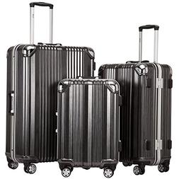 Aluminium Frame Suitcase 3 Piece Set With Tsa Lock 100% Pc