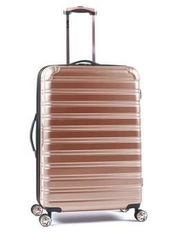 Suitcase Travel With Wheels 24 Inch Rose Gold