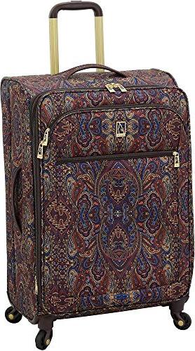 25 mayfair brown paisley spinner luggage luggage