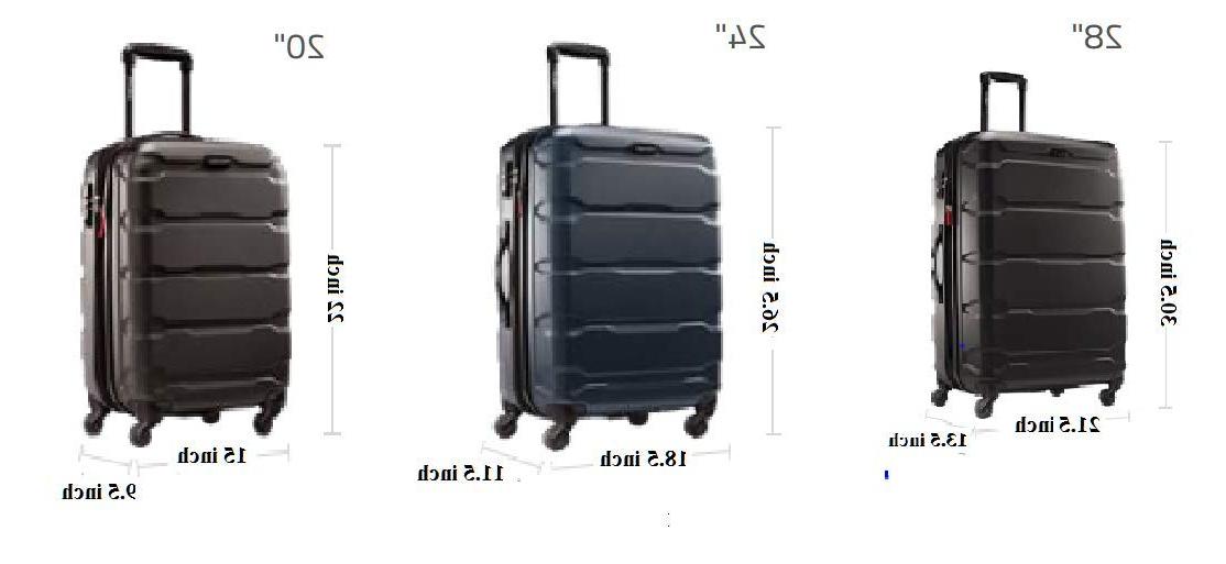 Samsonite Omni Hardside 3 Piece Nested Spinner Luggage