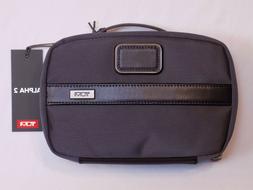 New Split Travel Kit Shaving Travel Small Bag Alpha Black 22