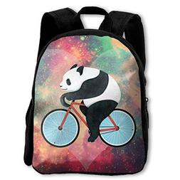 Panda Bicycle Children's Bags Backpack School Shoulders Book
