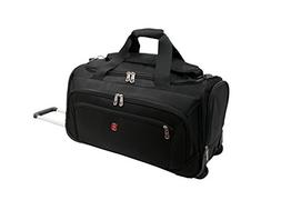 SwissGear Zurich 22" Wheeled Duffel Bag - Black
