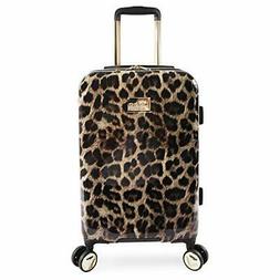 BEBE Women's Adriana 21" Hardside Carry-on Spinner Luggage, 